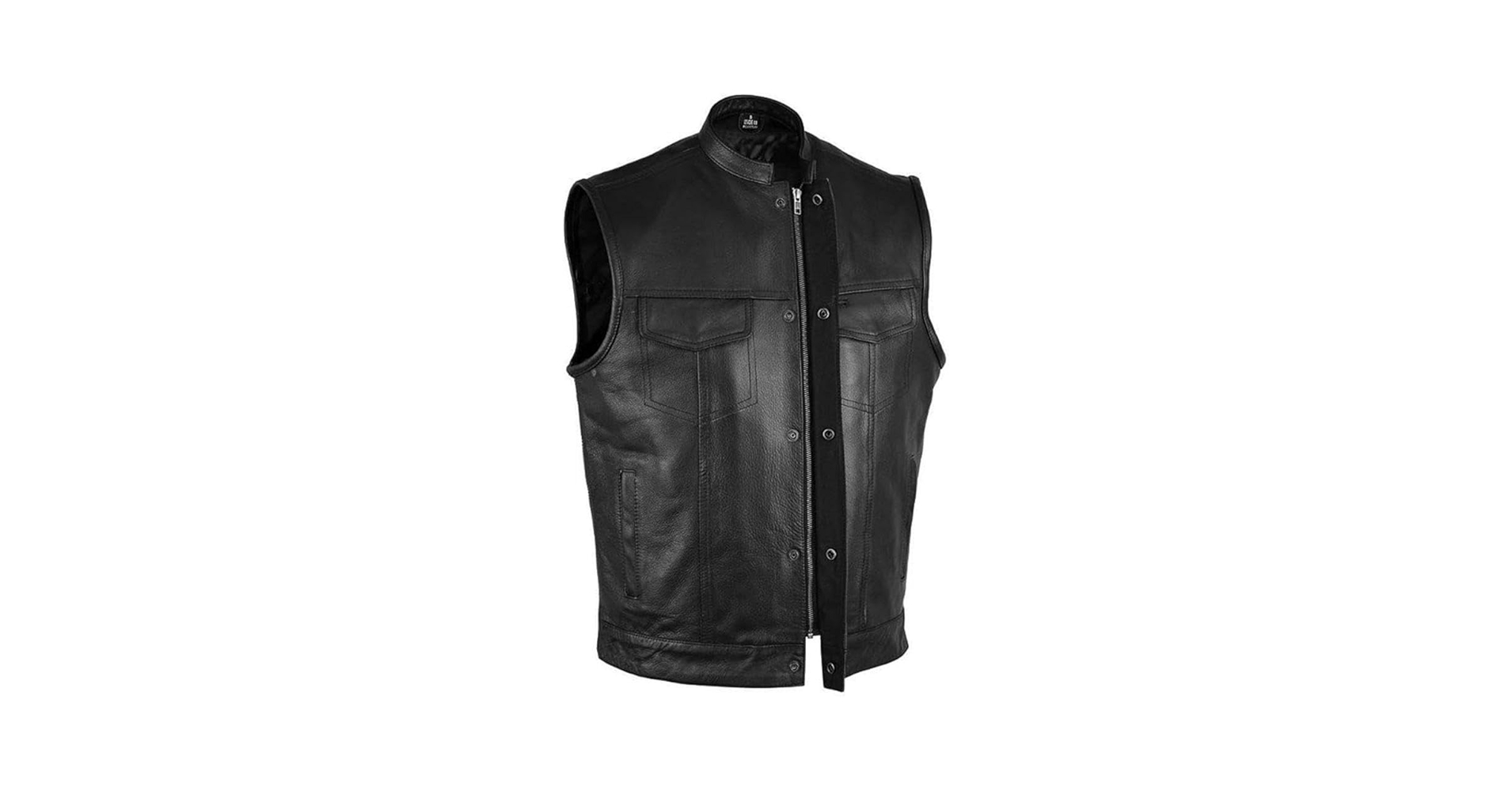Amazon.com: EXCELSIOR INT Men's Club Style Leather Vest